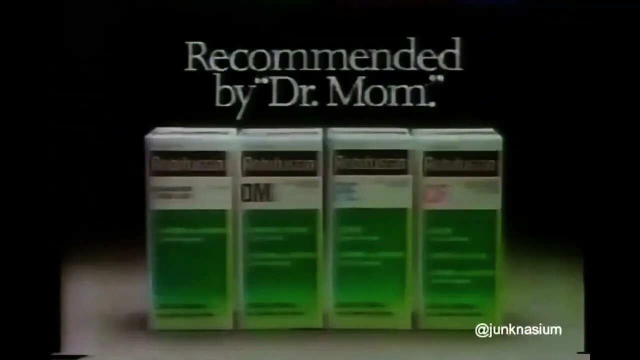 1993 Robitussin "Dr. Mom Will See You Now" Commercial (90's Medicine Commercial)