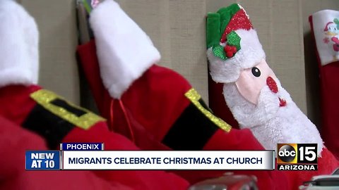 Phoenix church hosts Christmas for asylum-seeking migrants