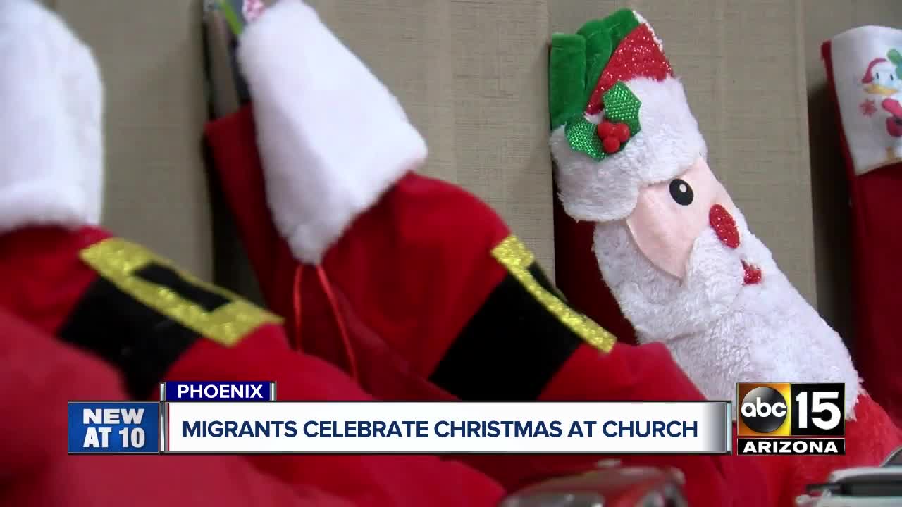 Phoenix church hosts Christmas for asylum-seeking migrants