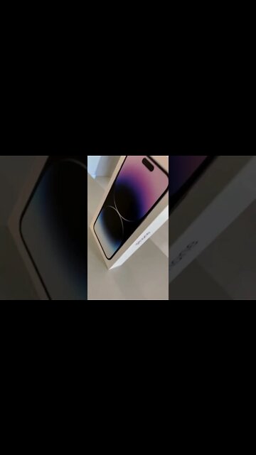 Unboxing do iPhone 14 Pro Deep Purple!