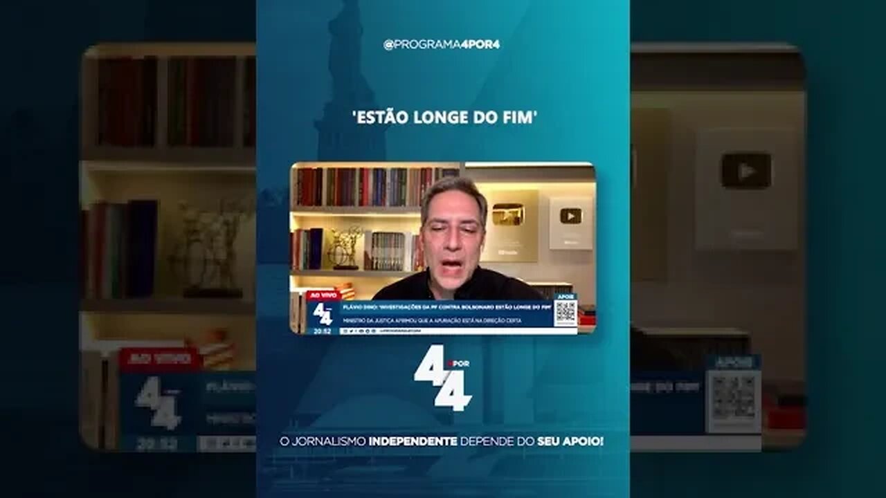 Flávio Dino volta a ameaçar e diz que investigações da PF contra Bolsonaro vão continuar #shorts