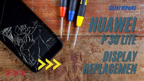 Huawei P30 Lite | Screen, lcd repair | Display replacement | Repair video