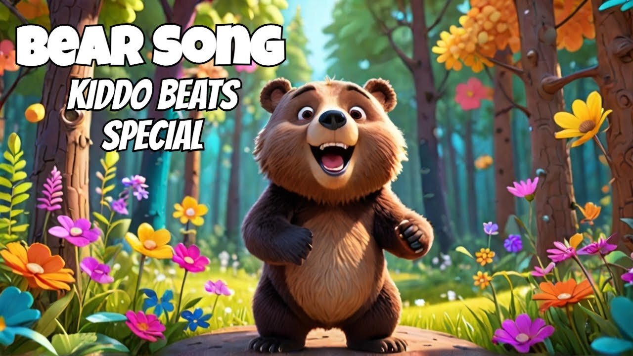 Bear Song For Kids| @KiddoBeats452 Nursery Rhymes & Kids #songs #bear