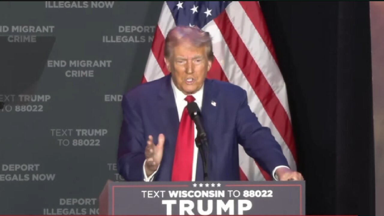 LIVE: President Trump Speaks in Prairie du Chien, WI ~ September 28 2024