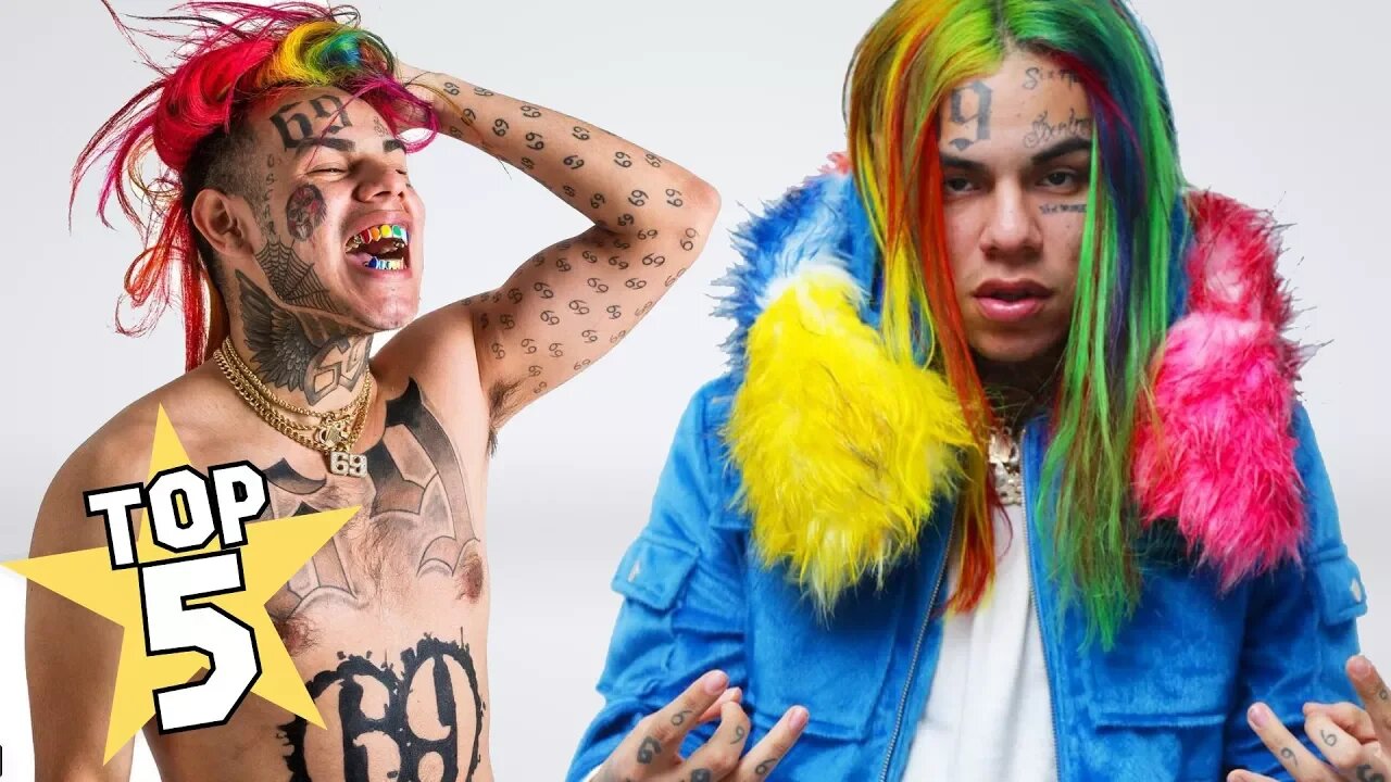 TOP 5 | TEKASHI 6IX9INE STRANGE FACTS