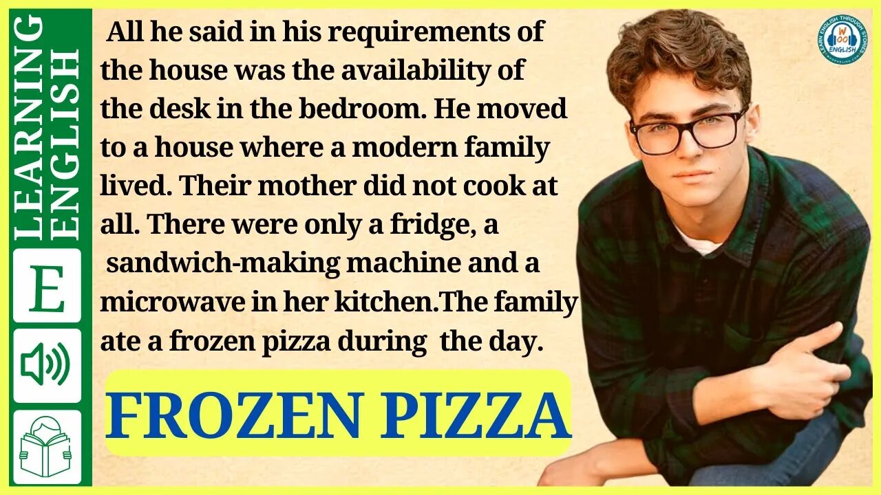 learn English through story level 2 🍁Frozen Pizza | WooEnglish