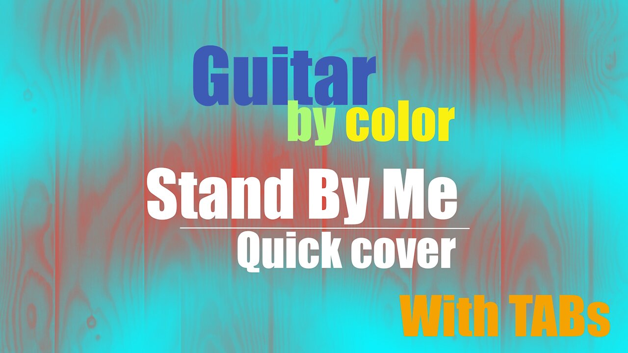 Guitar cover with tabs - Stand by me