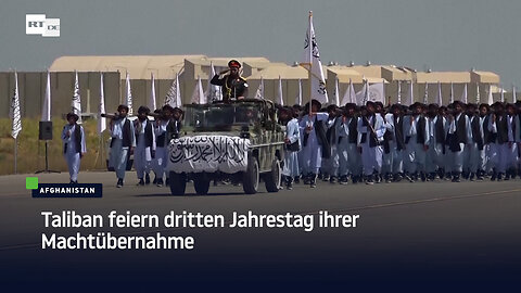 Taliban feiern dritten Jahrestag ihrer Machtübernahme