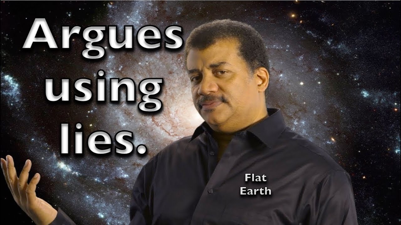 Neil deGrasse Tyson Proves the Flat Earth is Round