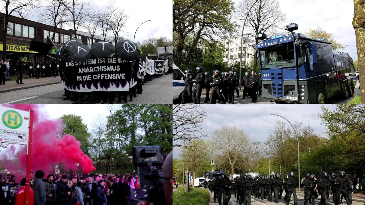 🟢[Demo] 1. Mai: Weitgehend friedliche Demonstrationen