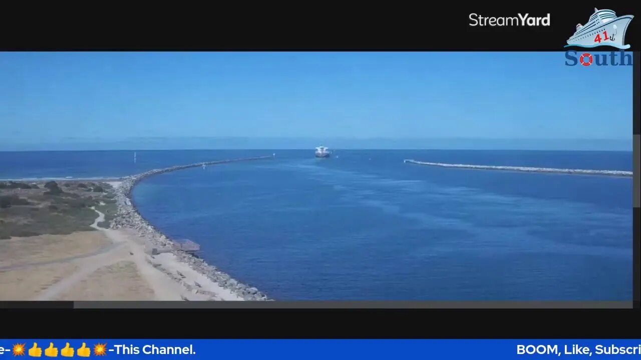 Live Shipping at Port Adelaide Outer Harbour.