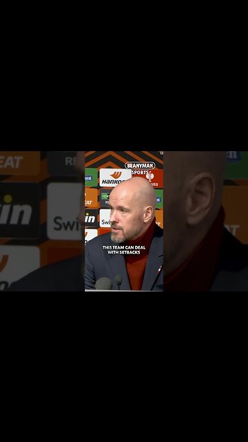 'We have showed this team can deal with setbacks! That they can bounce back!' | Erik ten Hag