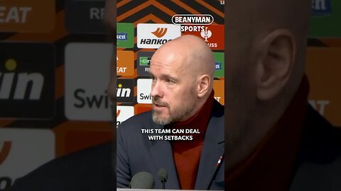 'We have showed this team can deal with setbacks! That they can bounce back!' | Erik ten Hag