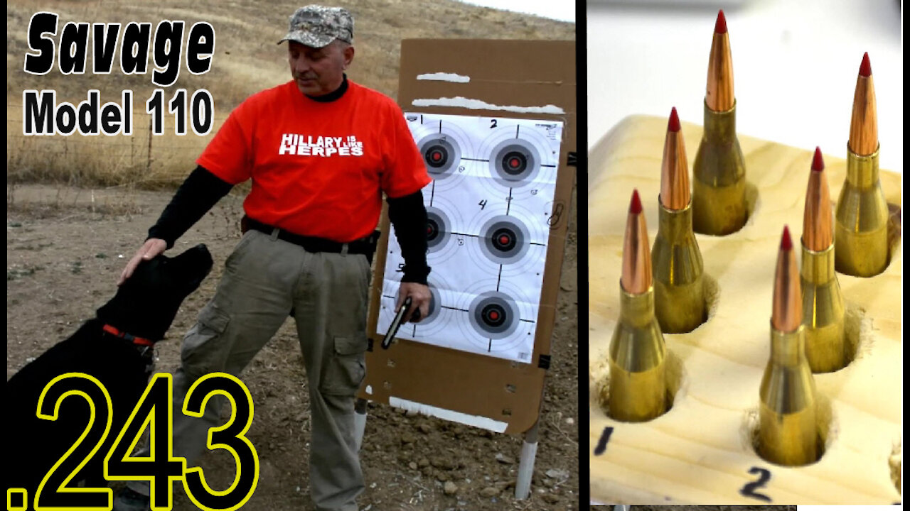 ELD-X Reloads for the Savage Model 110 (.243) by Wapp Howdy