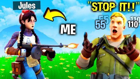 I Pretended To Be BOSS Jules In Fortnite.. (Season 3)