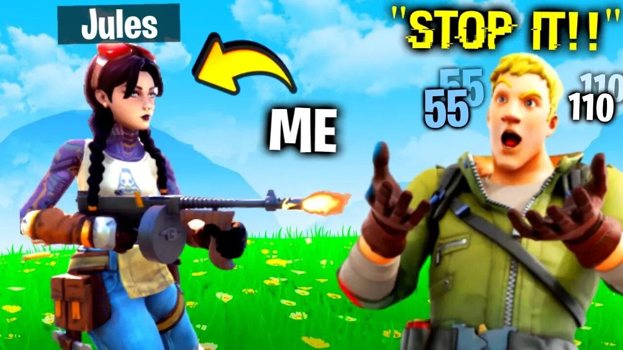 I Pretended To Be BOSS Jules In Fortnite.. (Season 3)