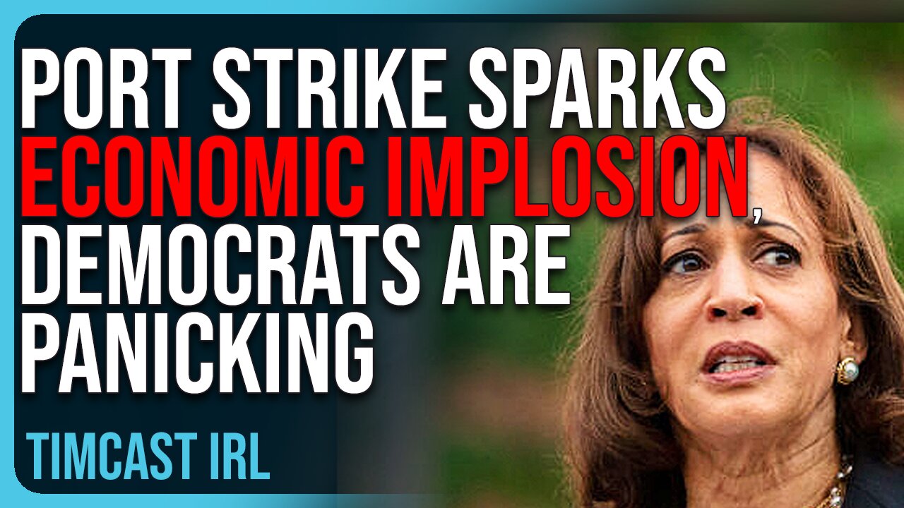 Port Strike Sparks ECONOMIC IMPLOSION, Democrats Are PANICKING, Trump Laughing