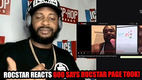 ROCSTAR REACTIONS: 600 SAYS WACK 100 TOOK ROCSTAR2800 CHANNEL!!!