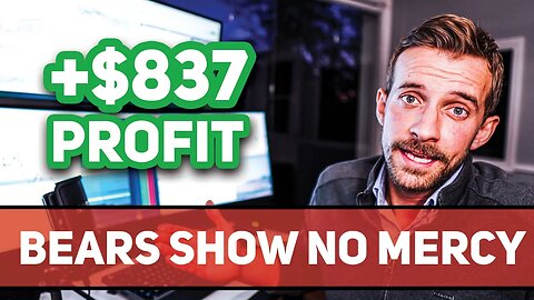 Trading While The Market Trends Lower | The Daily Profile Show