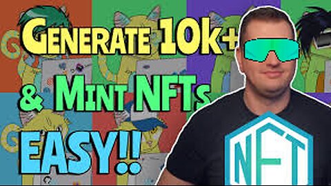 Creating NFTs and launching them on the market + giveaways!