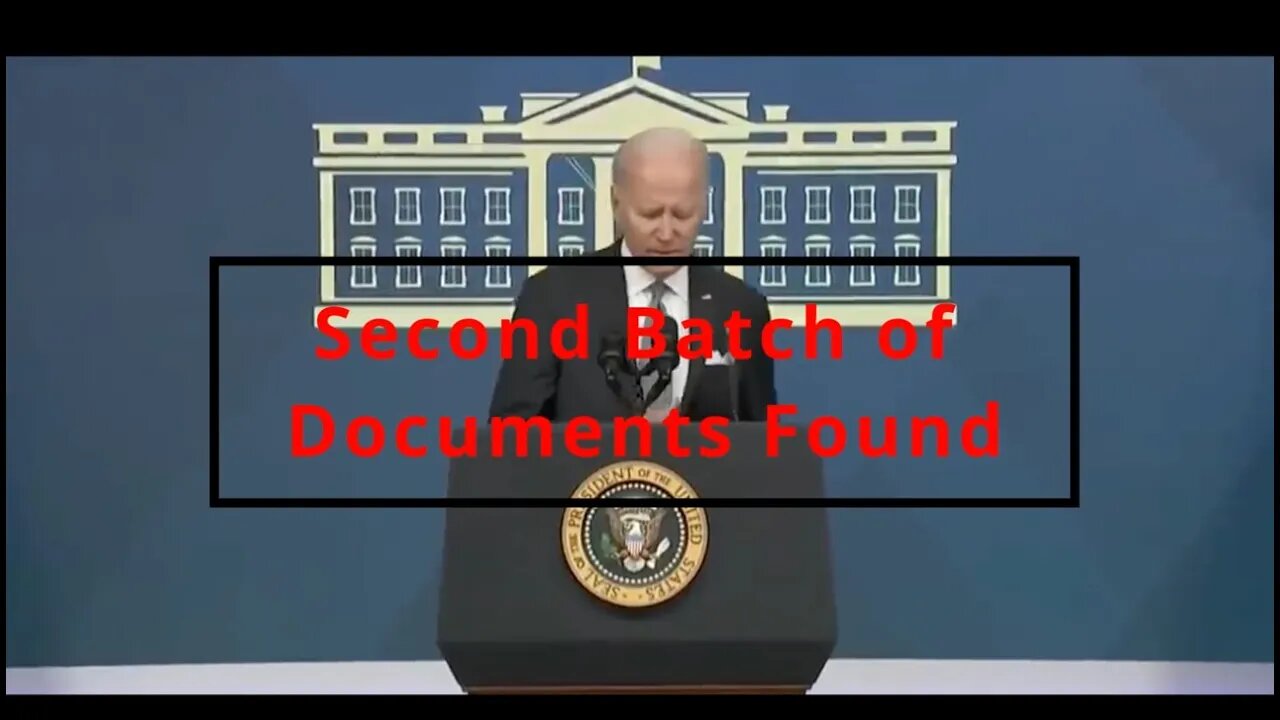 Biden has MORE documents