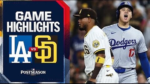 Dodgers vs. Padres Game Highlights (10-9-24) - MLB Highlights