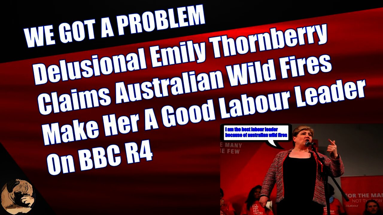 Delusional Emily Thornberry Claims Australian Wild Fires Make Her A Good Labour Leader On BBC R4