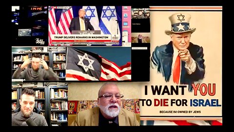 Dustin Nemos Victor Hugo Expose Donald Trump Synagogue Of Satan Puppet Wants USA To Die For Israel