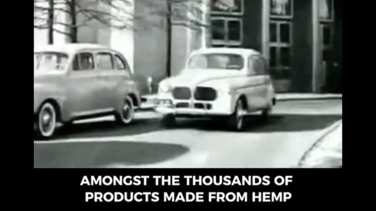 In 1941, Ford built a car that was made from hemp and powered by hemp fuel