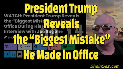 President Trump Reveals the “Biggest Mistake” He Made in Office -693