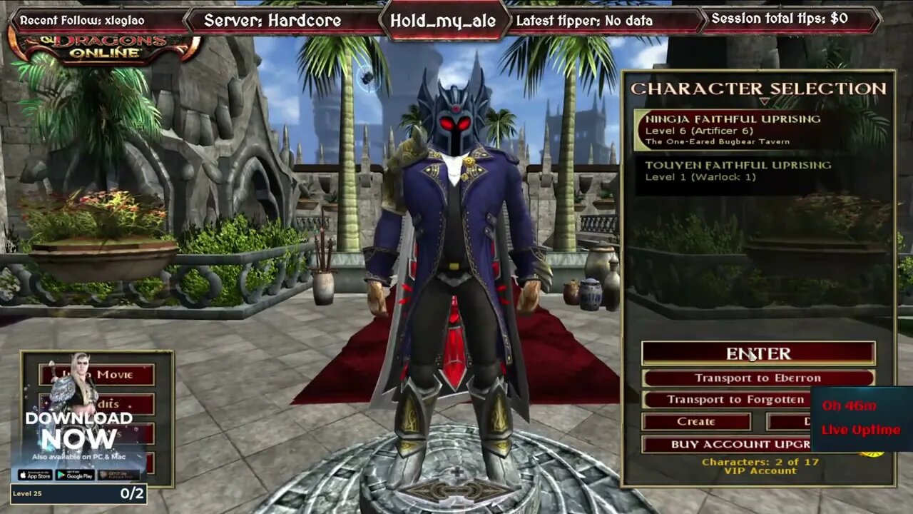 Lets Play DDO Hardcore Season 7 wHold My Ale 01 04 2023 5of17