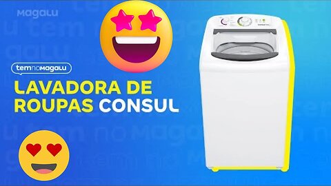 Conheça a Lavadora de Roupas Consul 12kg: praticidade e eficiência em um só produto!#Shorts