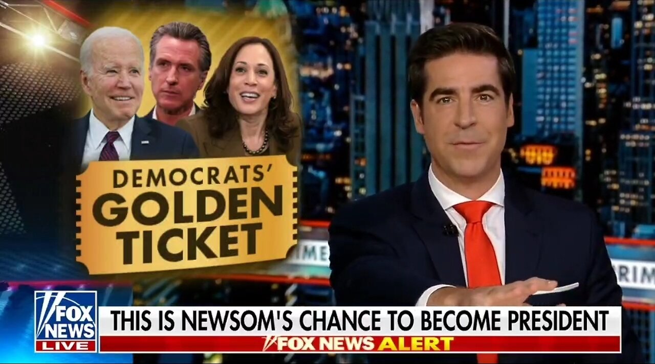 Watters: This Is How Gavin Newsom Can Become President