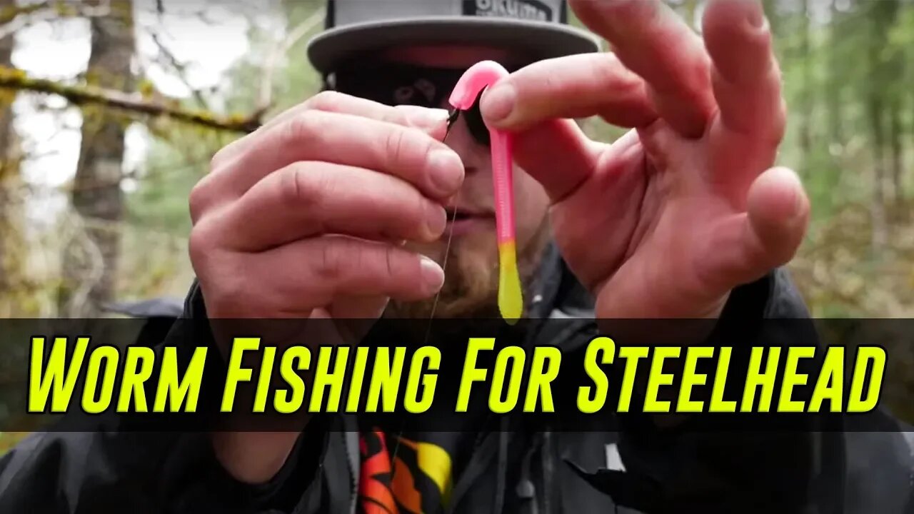 Slip FLOATS To CATCH STEELHEAD (Worm Series Part 2 of 3)