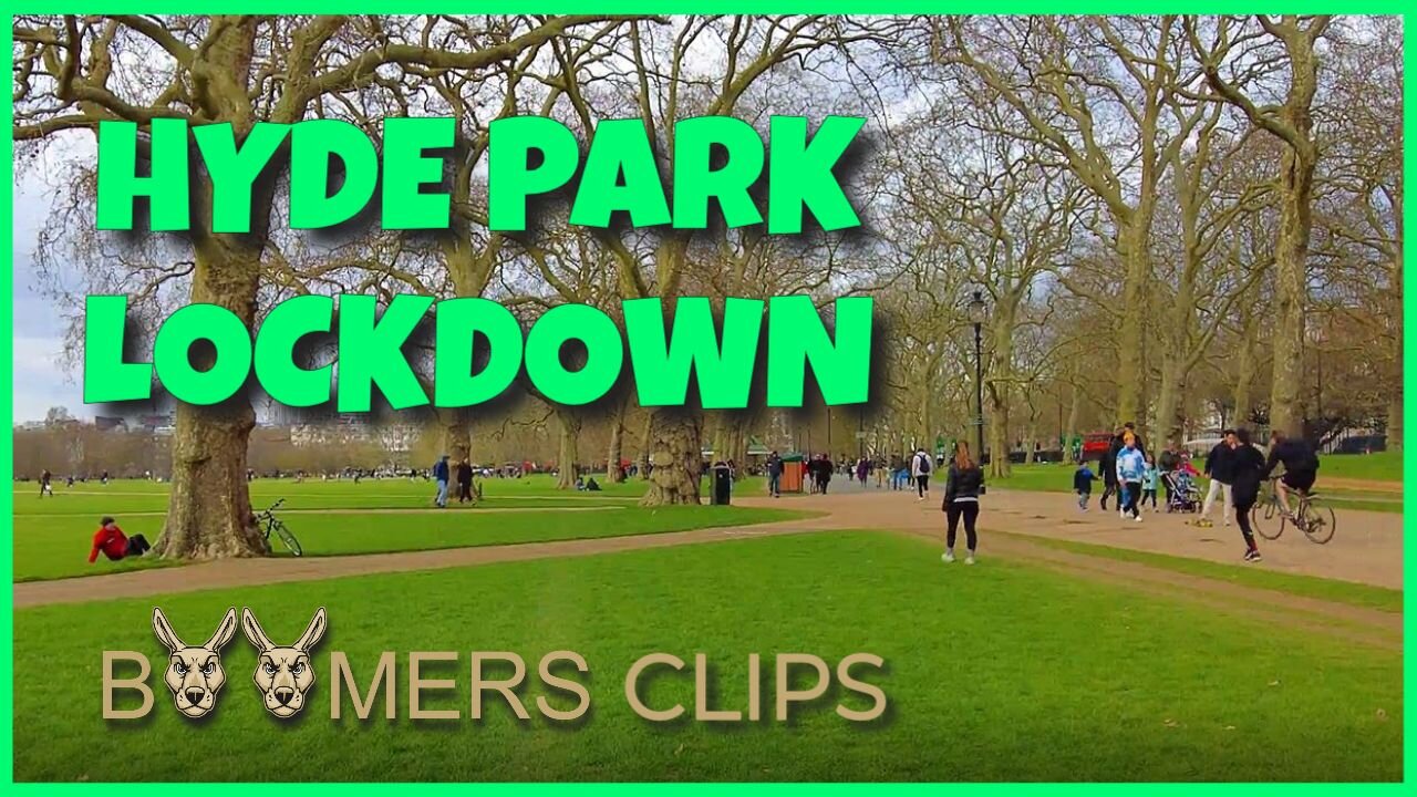 HYDE PARK LOCKDOWN - 27TH MARCH 2021