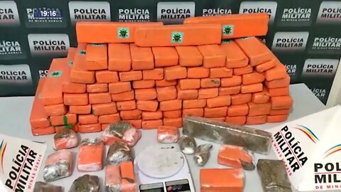 60 Kg de Maconha: Homem preso em GV por Suspeita de Tráfico de Drogas na Operação Bravo Torres.