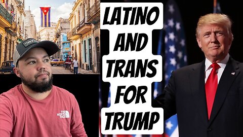 LATINO and TRANS for TRUMP #trump #trending #kamalaharris #conservative #liberal #walkaway