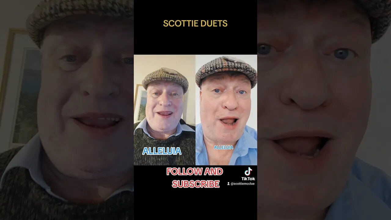 ALLELUIA SCOTTIE DUET #music #viral #youtube #video #short #share #singer