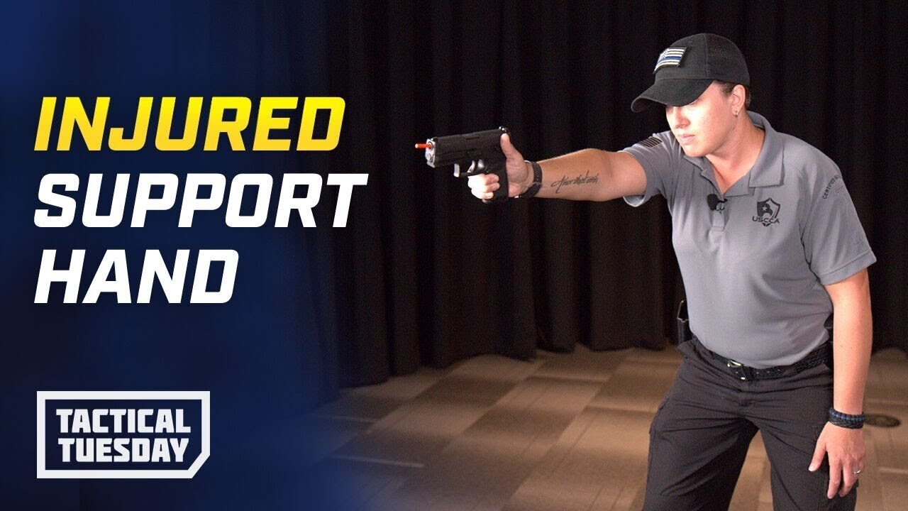 What To Do If You Can't Use Your Support Hand When Shooting a Gun: Tactical Tuesday