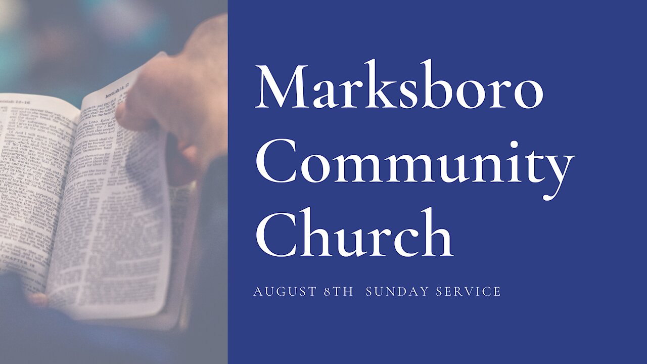 MCC August 8th Service