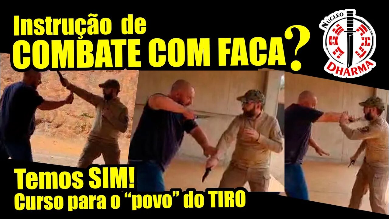 Curso de COMBATE com FACA para ATIRADORES de Araraquara