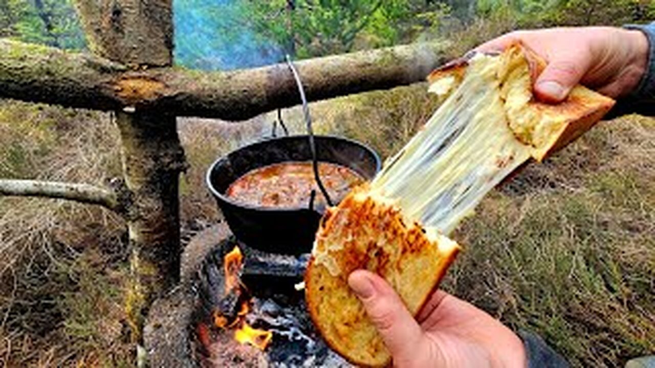 SATISFYING I ASMR Cooking In The Forest