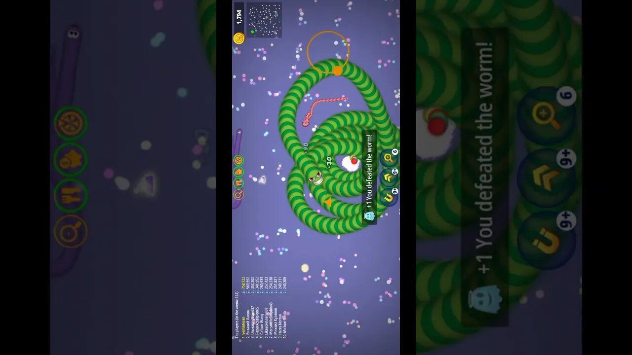 Shorts CASUAL AZUR GAMES Worms Zone .io - Hungry Snake 60-430