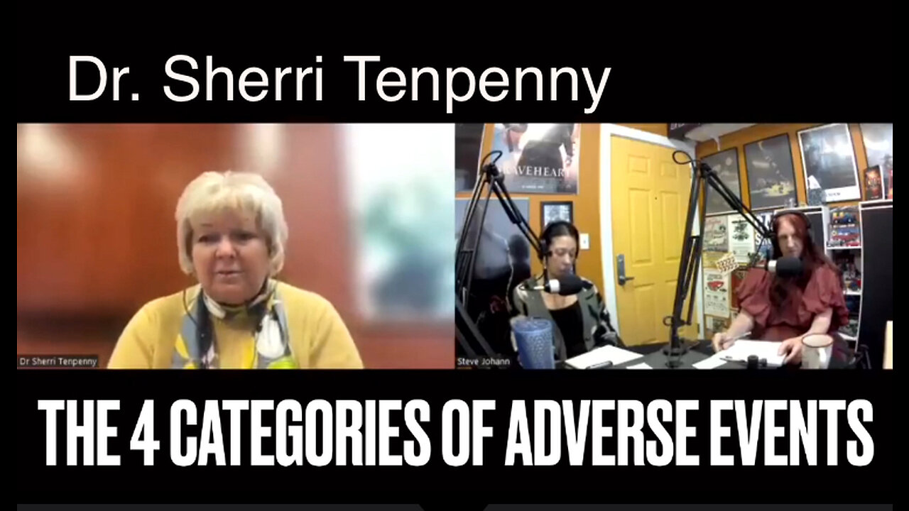 Dr. Sherri Tenpenny: 🌊 - THE 4 TYPES of Adverse Events associated w Covid Injectable