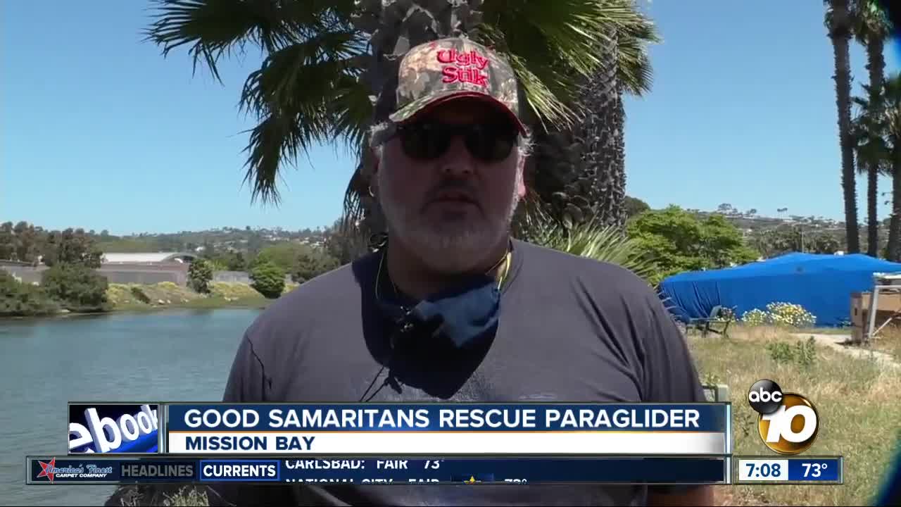 Good samaritans save drowning man