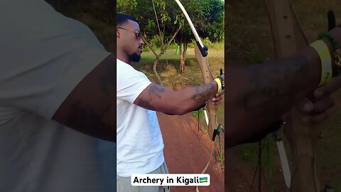 @AustonHolleman Does Archery In Kigali , Rwanda