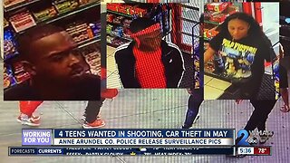 4 teens wanted in shooting, car theft in May