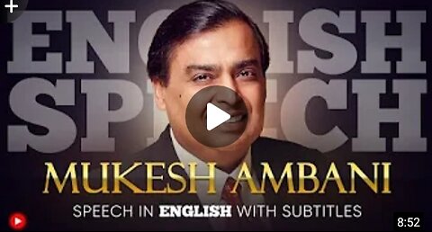 MUKESH AMBANI ll Empowering the Future