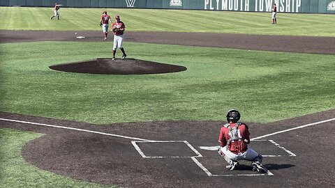 Luke against Villanova. 4-30-24