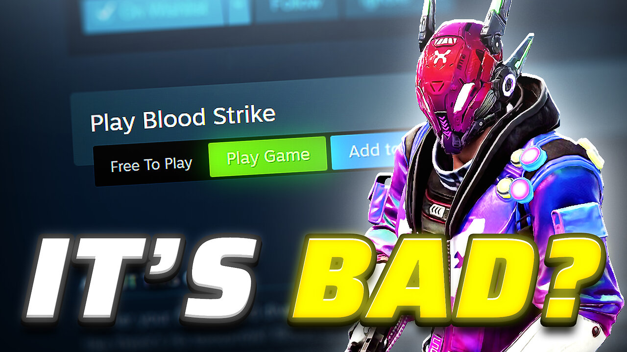 I tried the Steam version of BLOOD STRIKE.. Is it good?